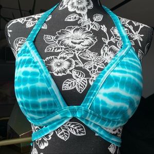 VS PINK strappy tie dye bikini top